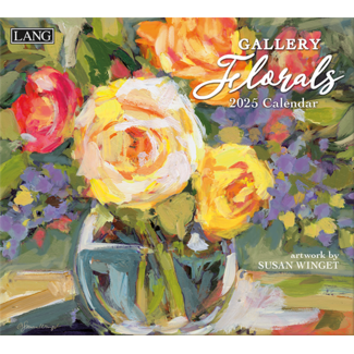 LANG Gallery Florals Kalender 2025