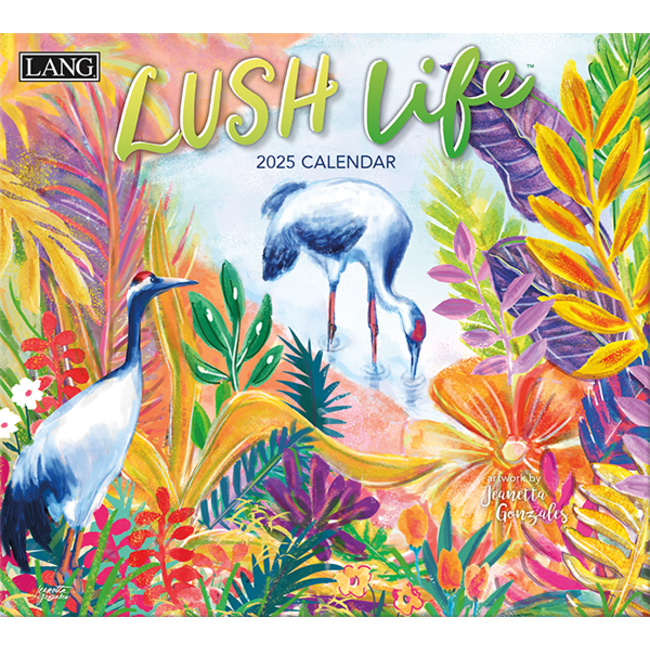 LANG Lush Life Calendar 2025