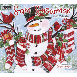 LANG Calendario Sam Snowman 2025