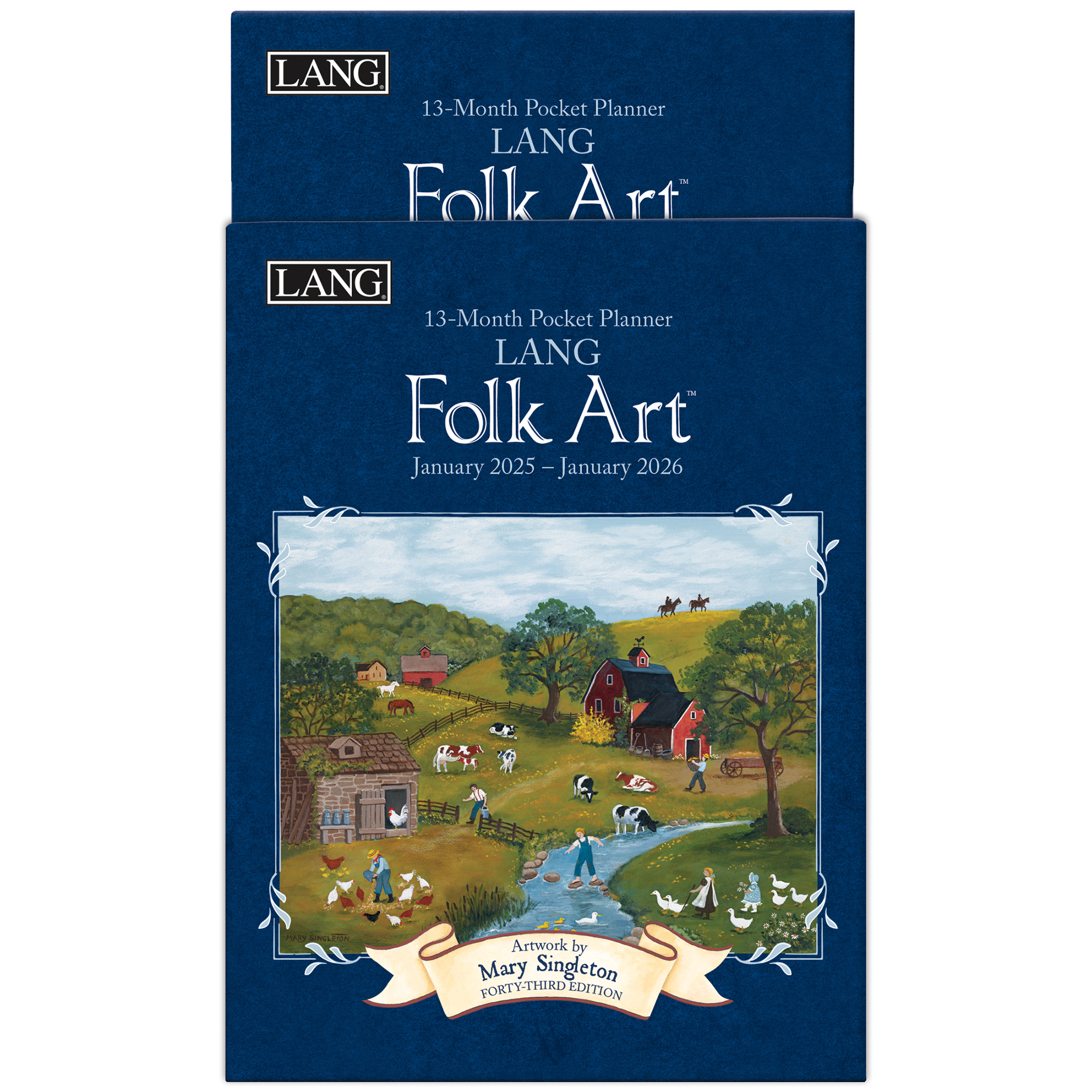 Folk Art Pocket Agenda 2025