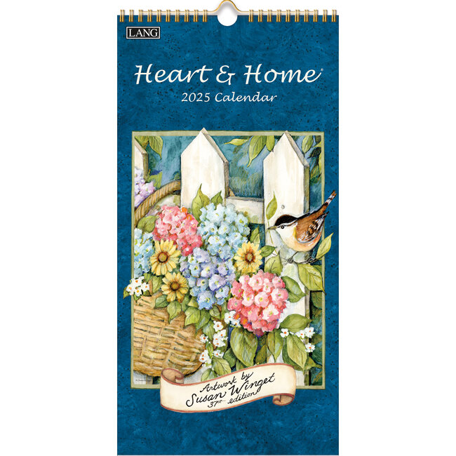 Heart and Home Calendar 2025 Small
