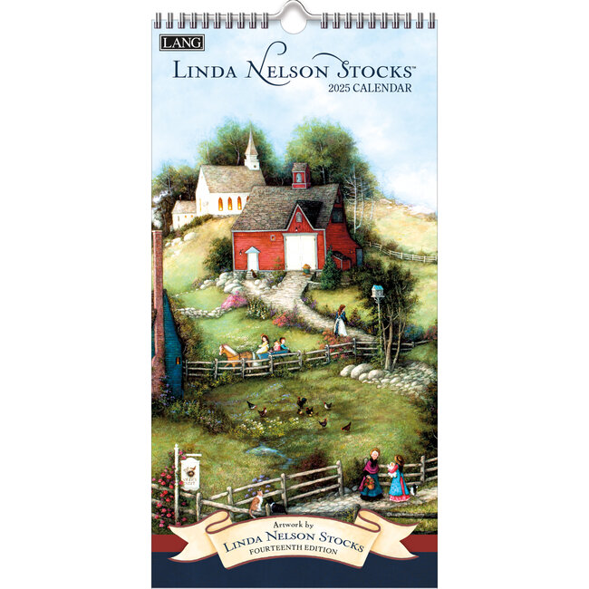 Linda Nelson Stocks Calendar 2025 Small