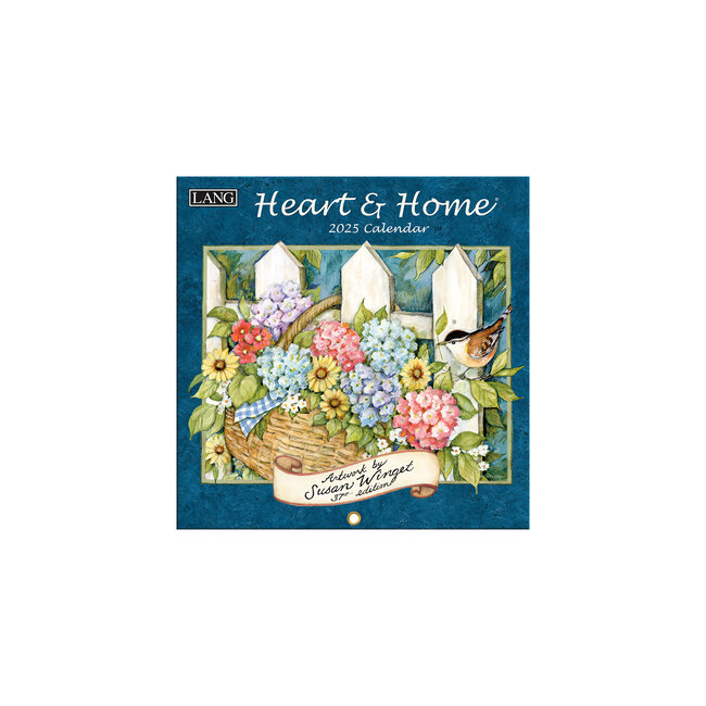 Heart and Home Mini Calendar 2025