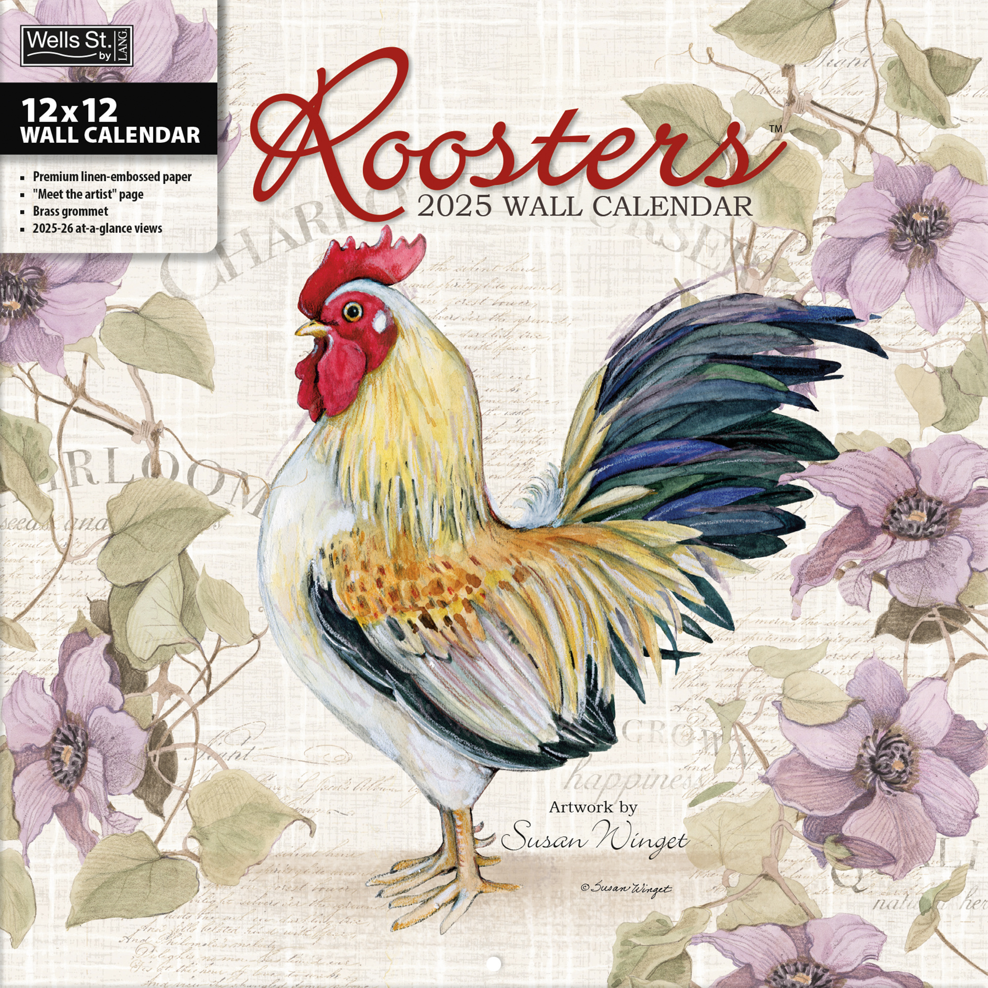 Buying Grids Calendar 2025? Artwork by Susan Winget Kalenderwinkel.nl