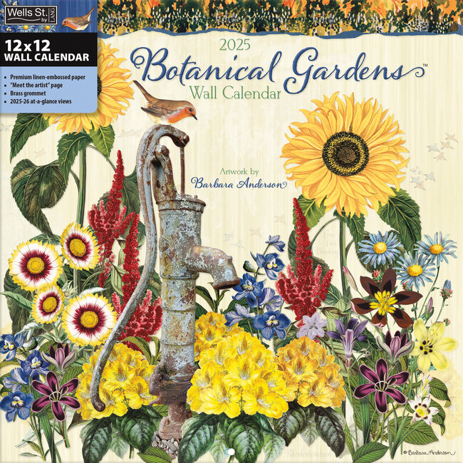 Botanical Gardens Calendar 2025