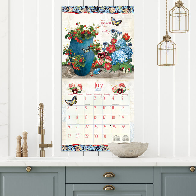 Buying Botanical Gardens Calendar 2025? Art Work by Barbara Anderson