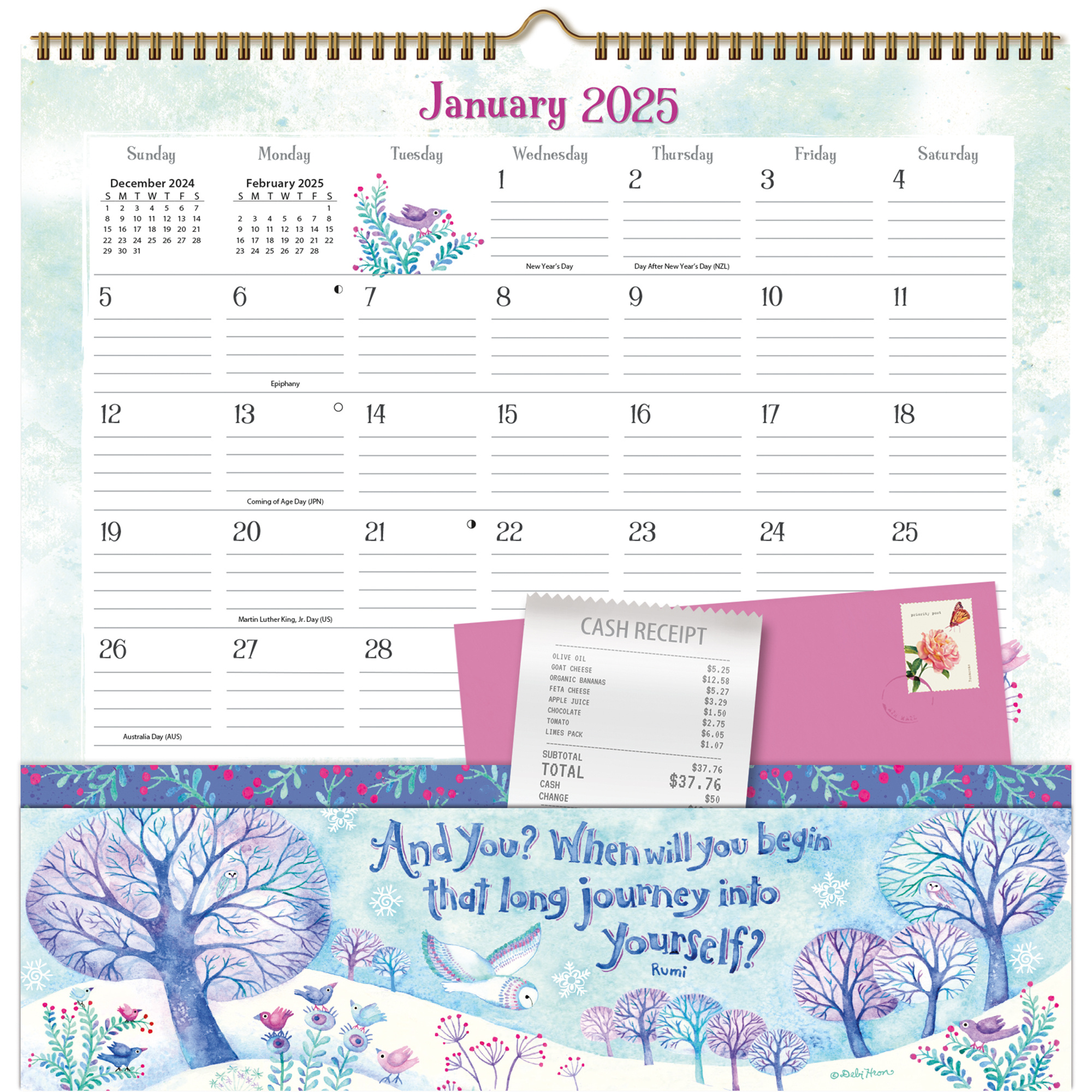 Simple Inspirations Pocket Note Nook Kalender 2025 Kopen