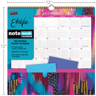 Ettavee Pocket Note Nook Kalender 2025