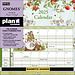 Gnomes Family Plan-It Wall Calendar (August 2024 - December 2025)