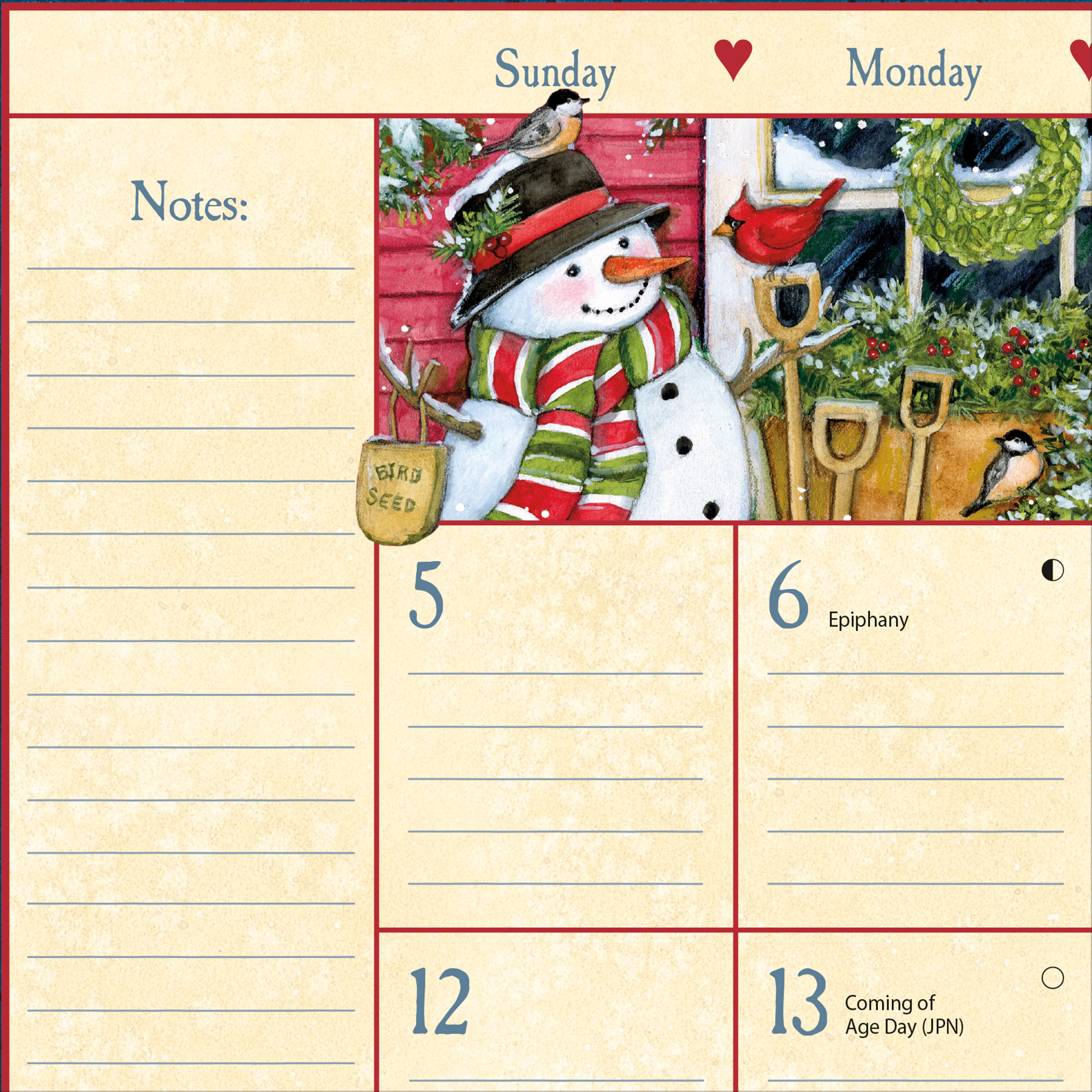 Heart and Home Deskpad Kalender 2025 Kopen? Eenvoudig en snel online