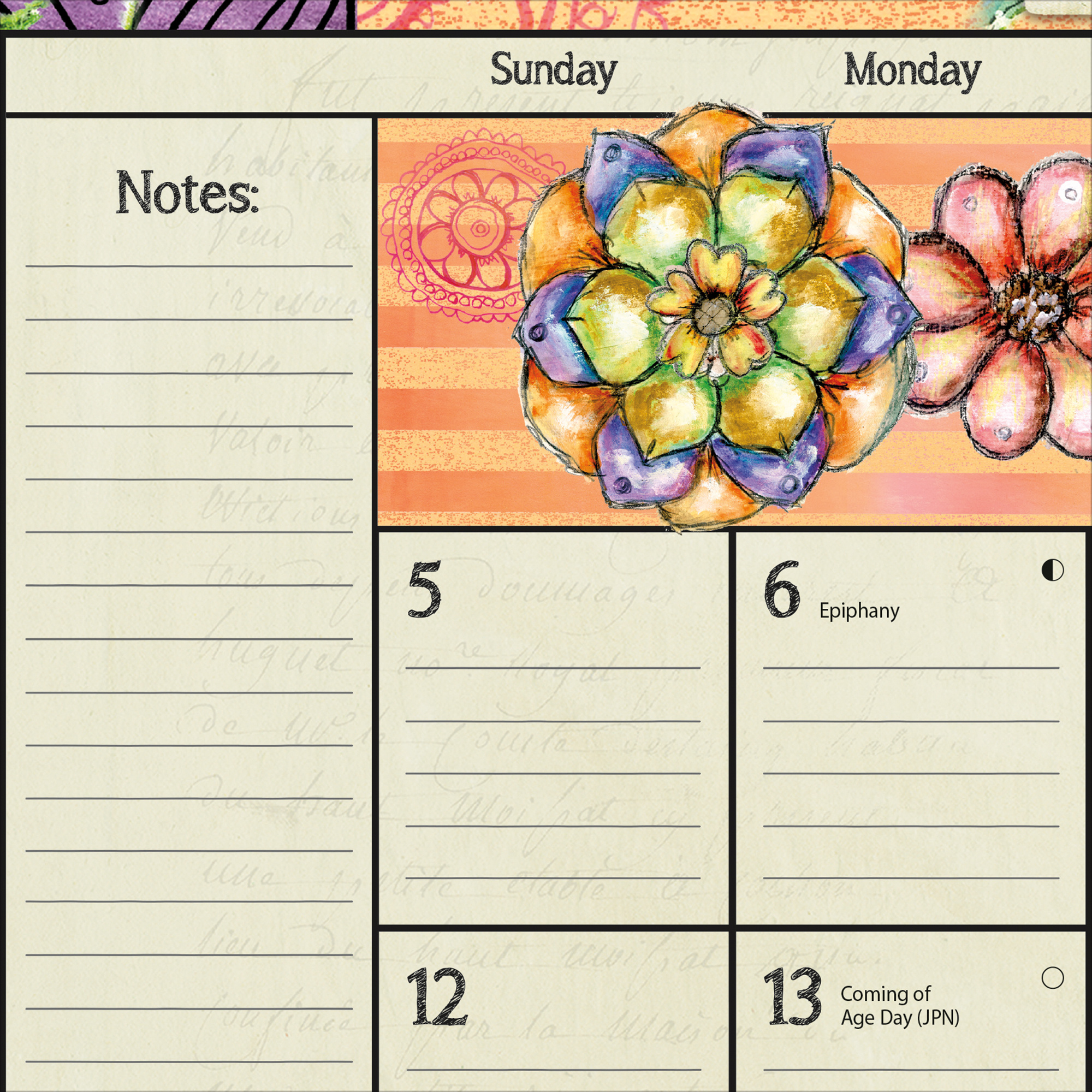 Buy Colour my World Deskpad Calendar 2025? Quick and easy online