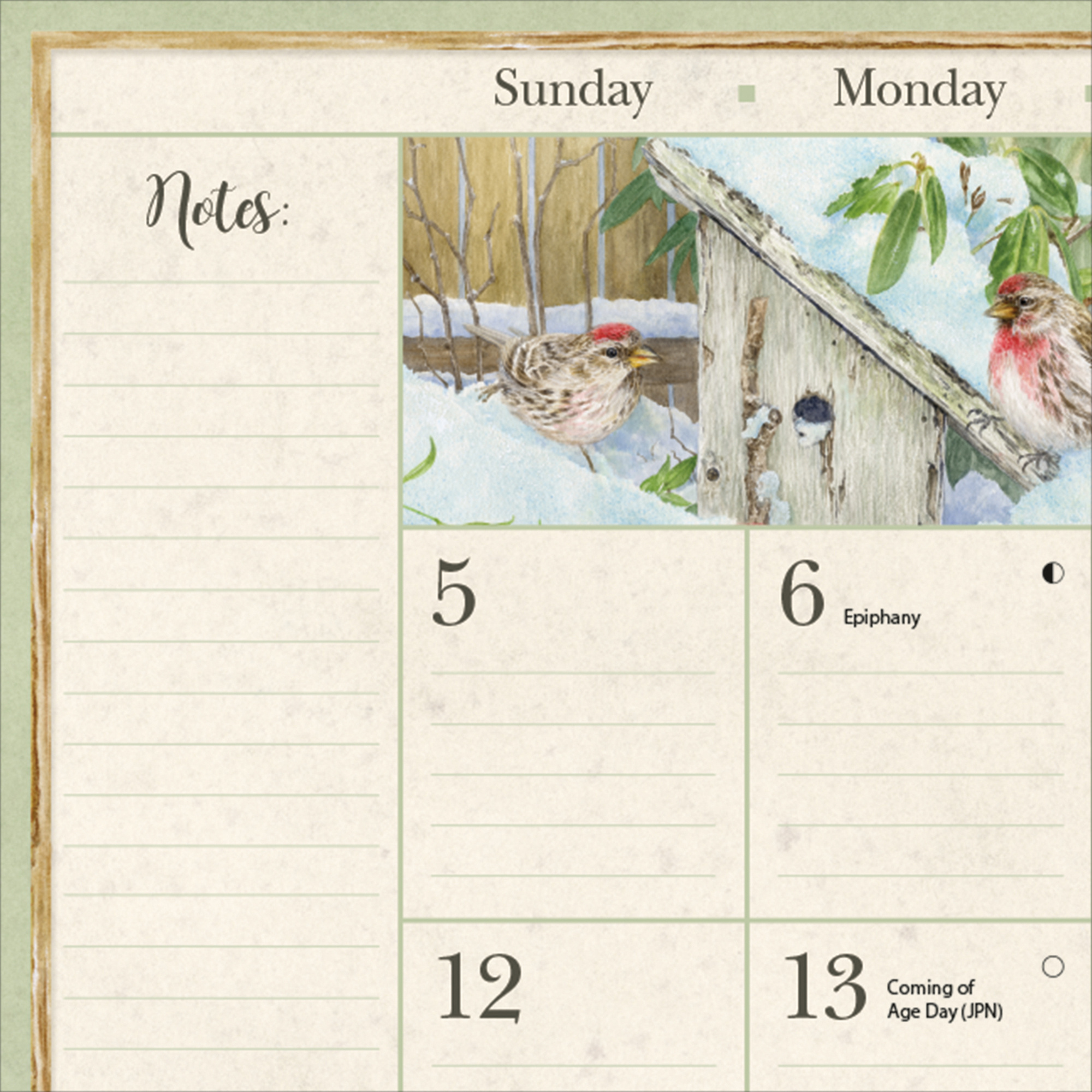 Birds in the Garden Deskpad Kalender 2025 Kopen? Eenvoudig en snel