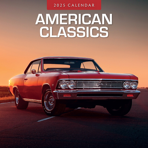 Buying American Classics Calendar 2025? Quick and easy online Kalenderwinkel.nl