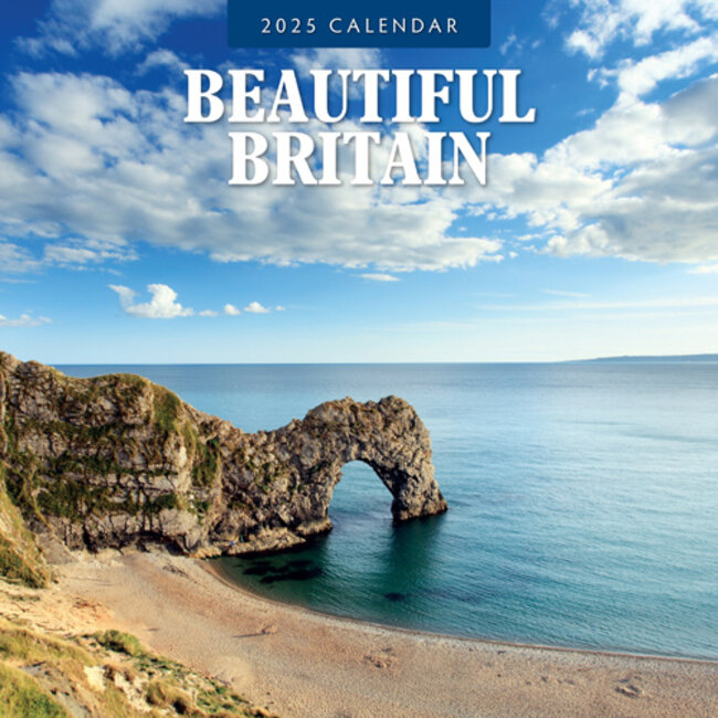 Red Robin Beautiful Britain Calendar 2025