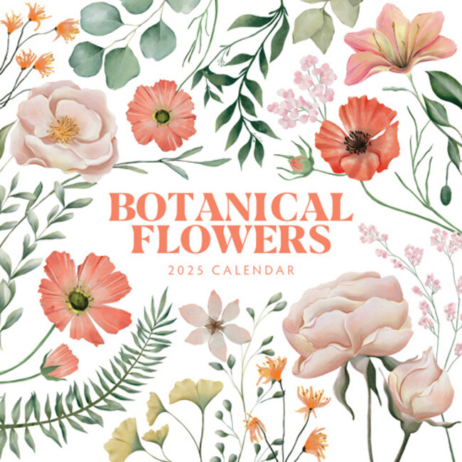 Botanical Flowers Kalender 2025