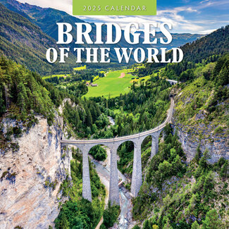 Red Robin Bridges of the World Calendar 2025