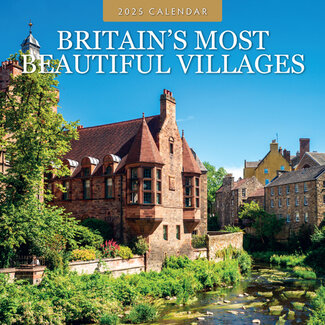 Red Robin Britain's Most Beautiful Villages Calendar 2025