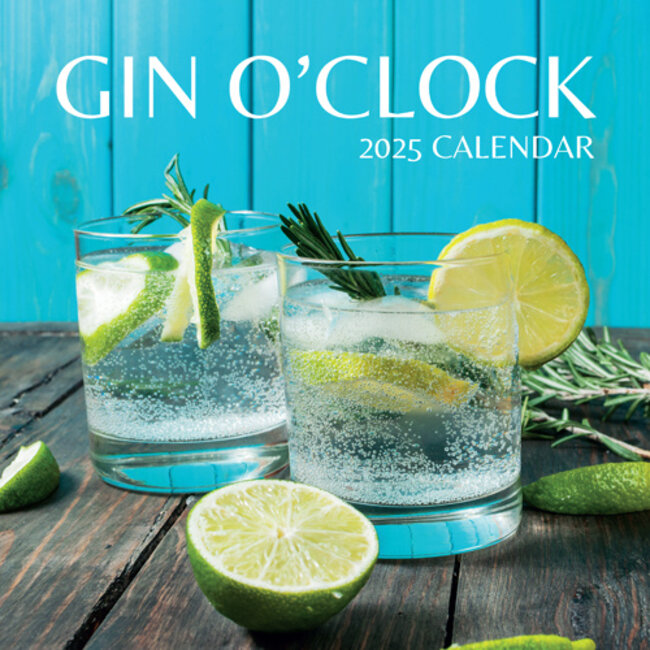 Gin O'Clock Calendar 2025