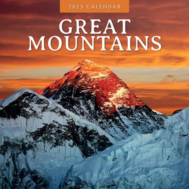 Red Robin Great Mountains Calendar 2025