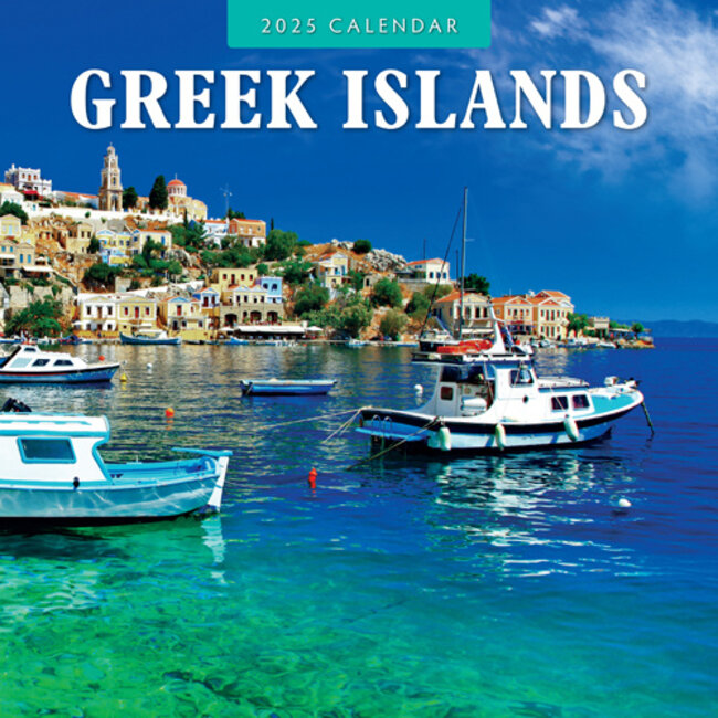 Griechische Inseln Kalender 2025