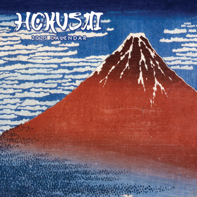 Buying Hokusai Calendar 2025? Quick and easy online Kalenderwinkel.nl