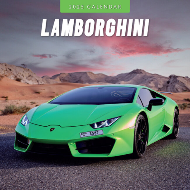 Lamborghini Kalender 2025 Kopen? Eenvoudig en snel online - Kalenderwinkel.nl