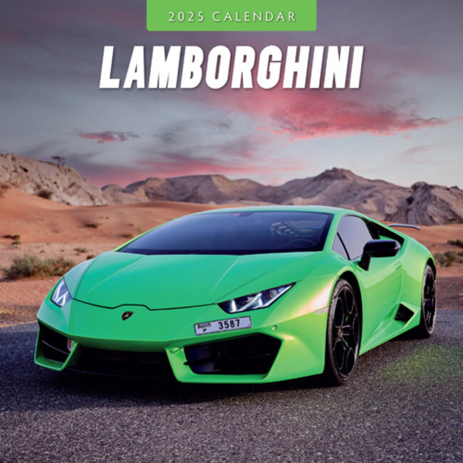 Red Robin Lamborghini Calendar 2025