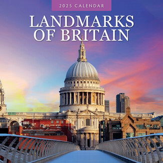 Red Robin Landmarks of Britain Kalender 2025