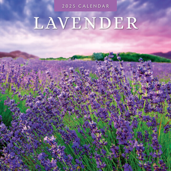 Red Robin Lavender Calendar 2025
