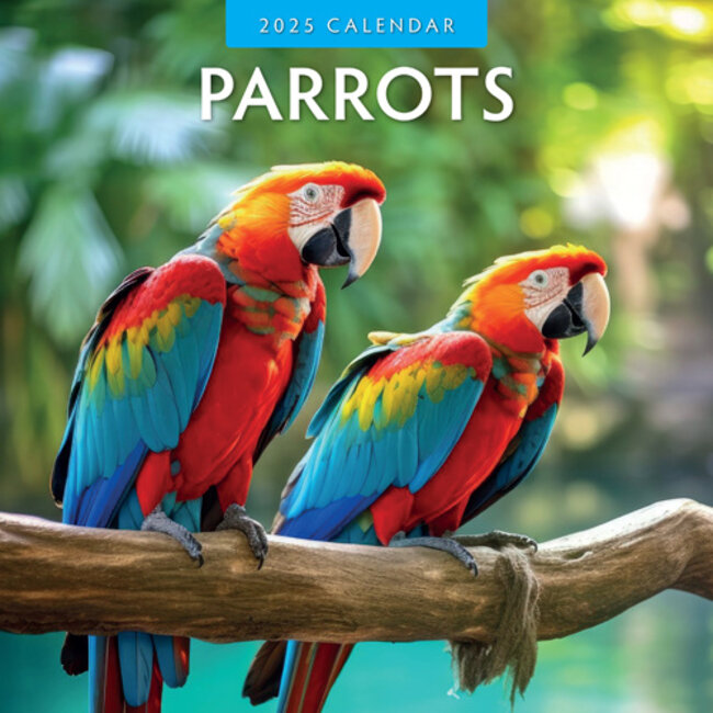 Calendario dei pappagalli 2025
