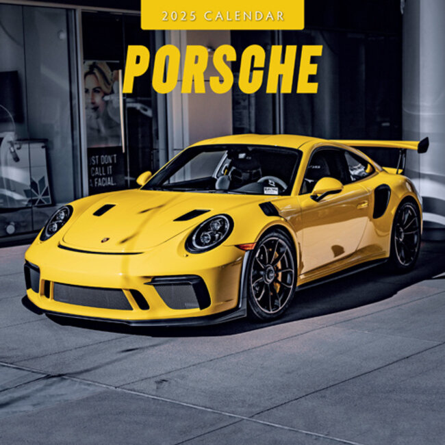Buy Porsche Calendar 2025? Simply and quickly online Kalenderwinkel.nl