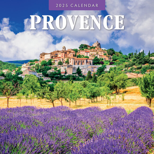 Provence Kalender 2025 Kopen? Eenvoudig en snel online - Kalenderwinkel.nl