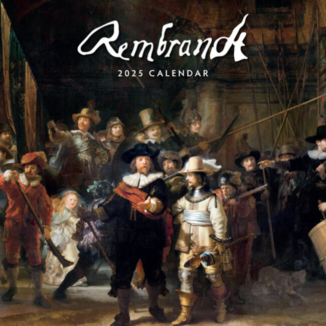 Rembrandt Calendar 2025