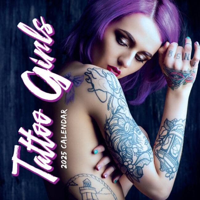 Calendrier des filles tatouées 2025