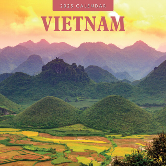 Buying Vietnam Calendar 2025? Quick and easy online Kalenderwinkel.nl