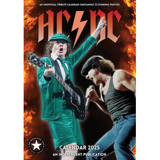 Dream AC / DC Calendar 2025 A3