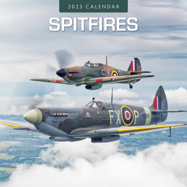 Buying Spitfires Calendar 2025? Ordered easily and quickly online
