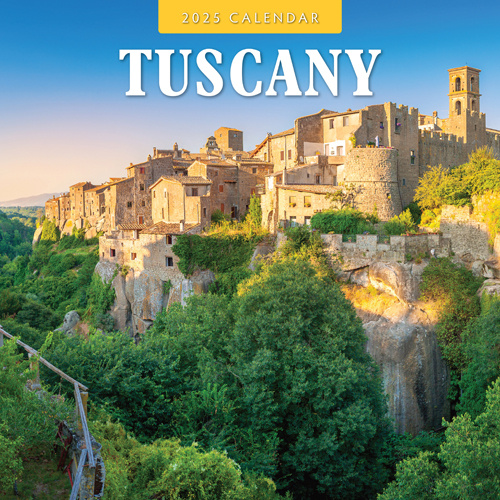Tuscany Kalender 2025 Kopen? Eenvoudig en snel online besteld