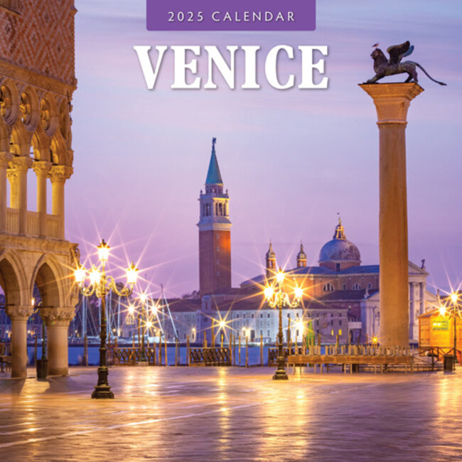 Venice Calendar 2025 Kalenderwinkel.nl