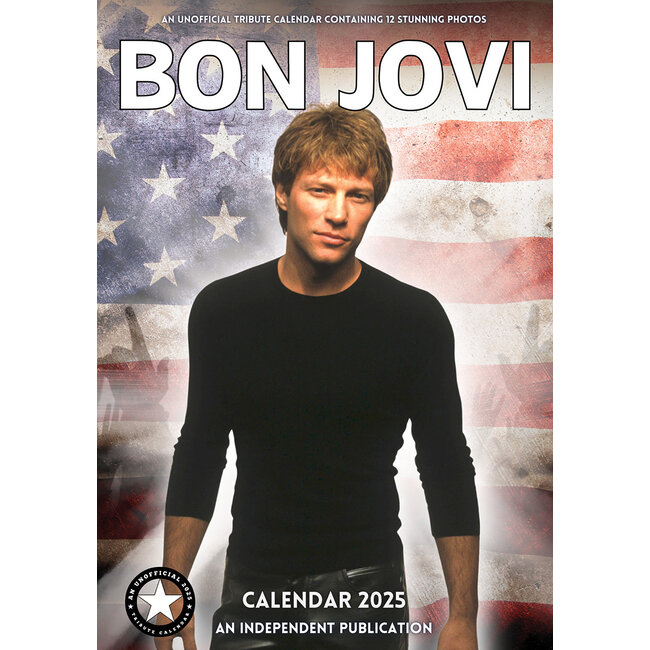 Calendario Bon Jovi 2025 A3