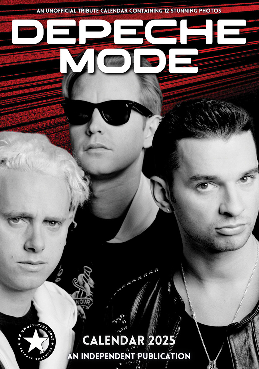 Depeche Mode Calendar 2025 A3 Kalenderwinkel.nl