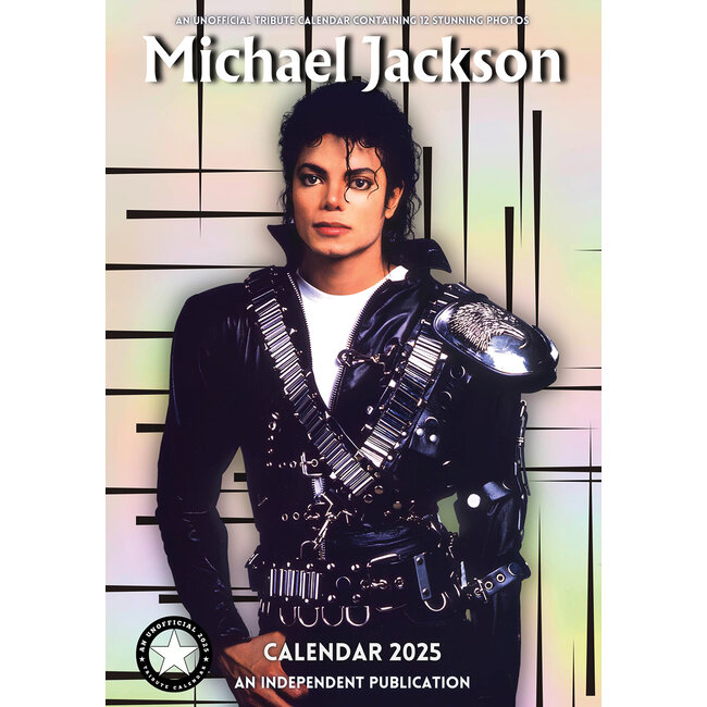 Calendario Michael Jackson 2025 A3
