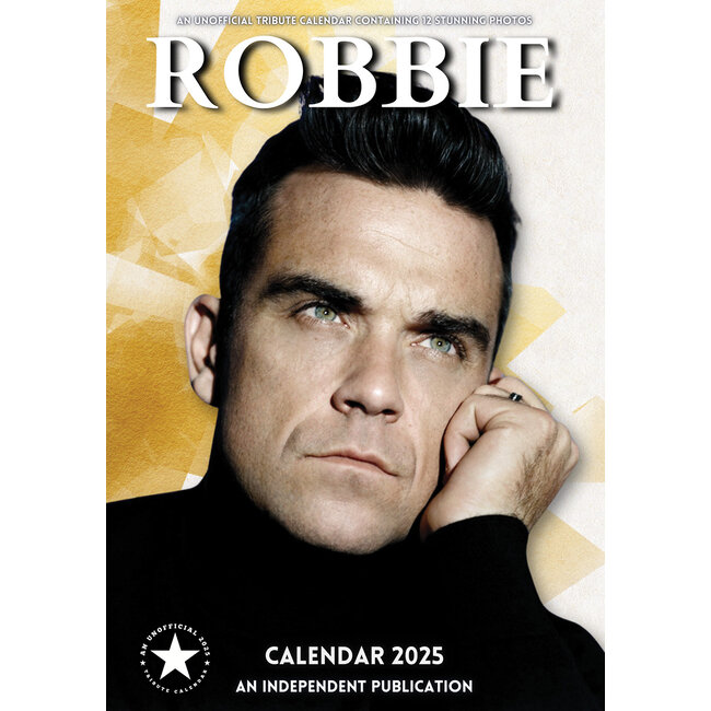 Calendario Robbie Williams 2025 A3