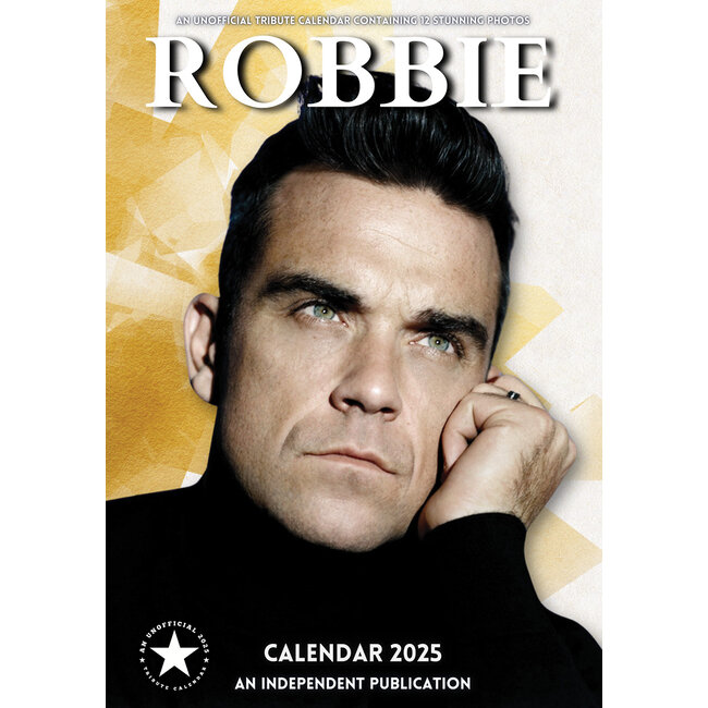 Robbie Williams Calendario 2025 A3