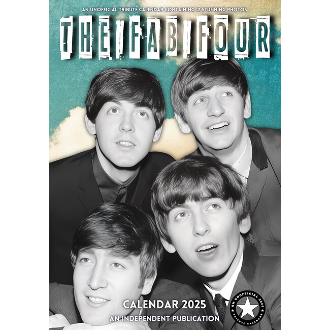 Buying The Beatles Calendar 2025 A3? Order online Kalenderwinkel.nl