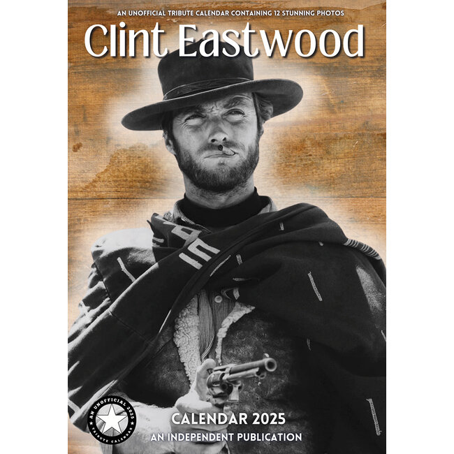 Clint Eastwood Calendario 2025 A3