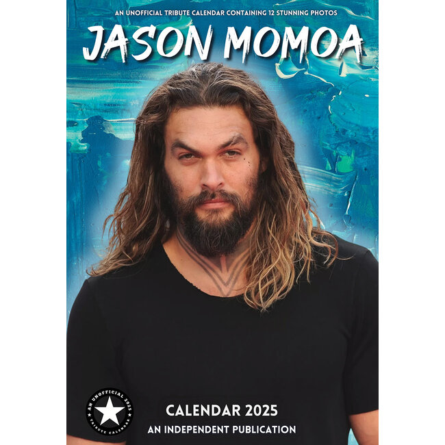 Jason Momoa Calendar 2025 A3