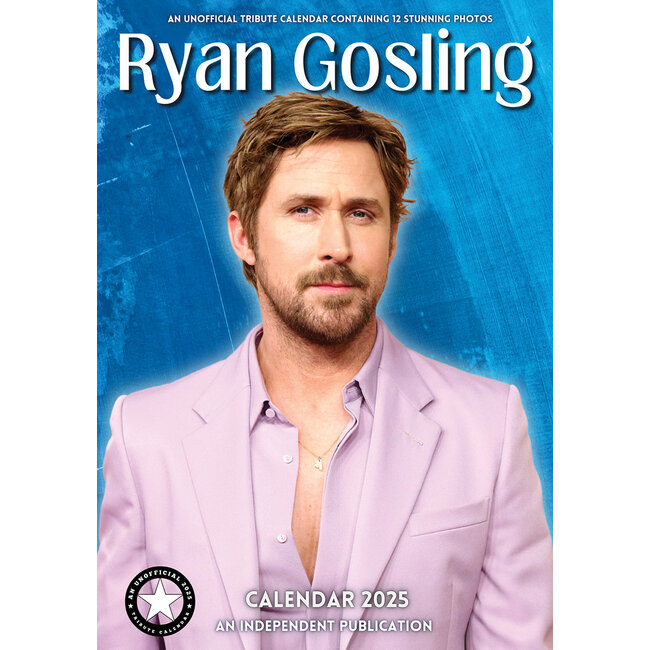 Calendario di Ryan Gosling 2025 A3