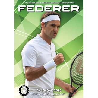 Dream Roger Federer Calendario 2025 A3