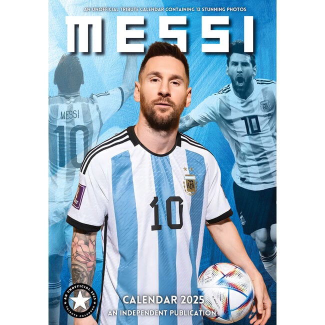 Calendario Lionel Messi 2025 A3